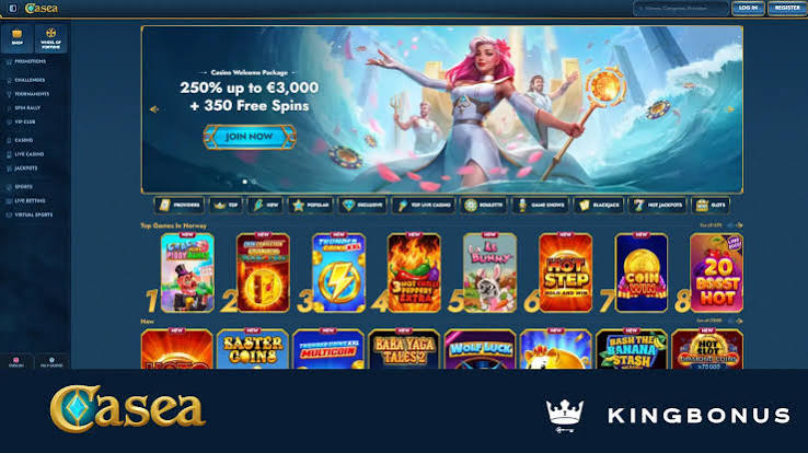 Hodnocení kasina Casea Hodnocení kasina Casea